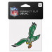 Philadelphia Eagles / Classic Logo Classic Logo Perfect Cut Color Decal 4" X 4"